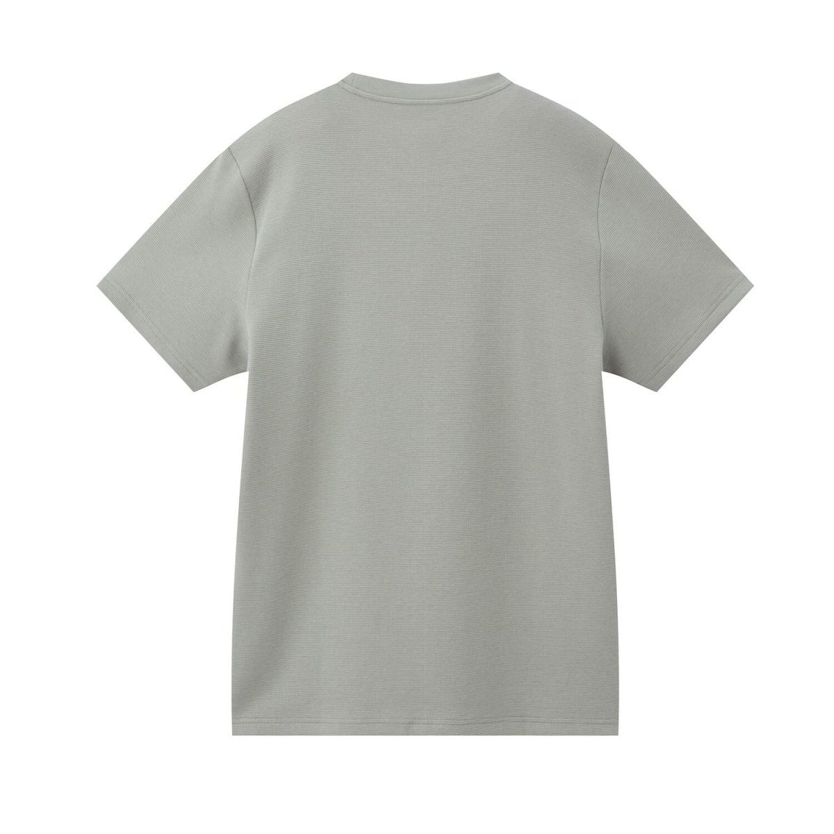 Men’S Slim Fit Waffle Knit Crew Neck Tee - Giordano