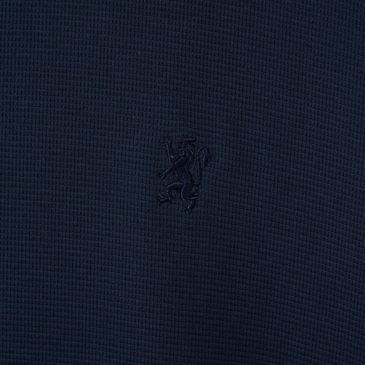 Men’S Slim Fit Waffle Knit Crew Neck Tee - Giordano