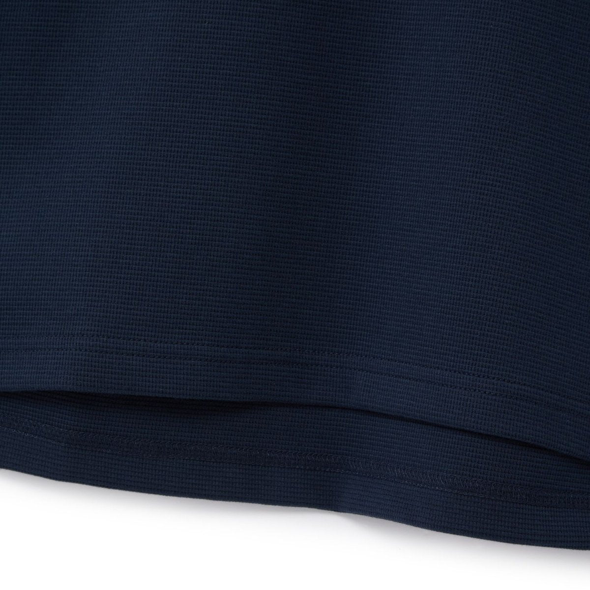 Men’S Slim Fit Waffle Knit Crew Neck Tee - Giordano