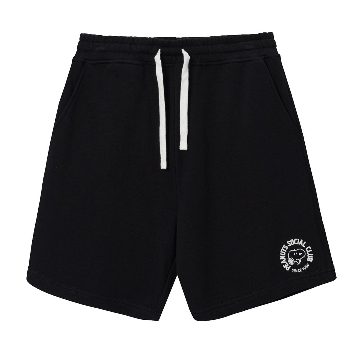 Men's Snoopy Peanuts French Terry Shorts: Relaxed Fit, Ultimate Comfort - Giordano