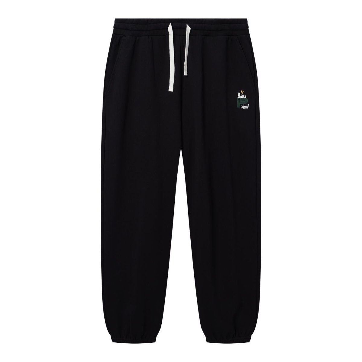 Men's Snoopy Print Cotton French Terry Oversize Joggers - Giordano