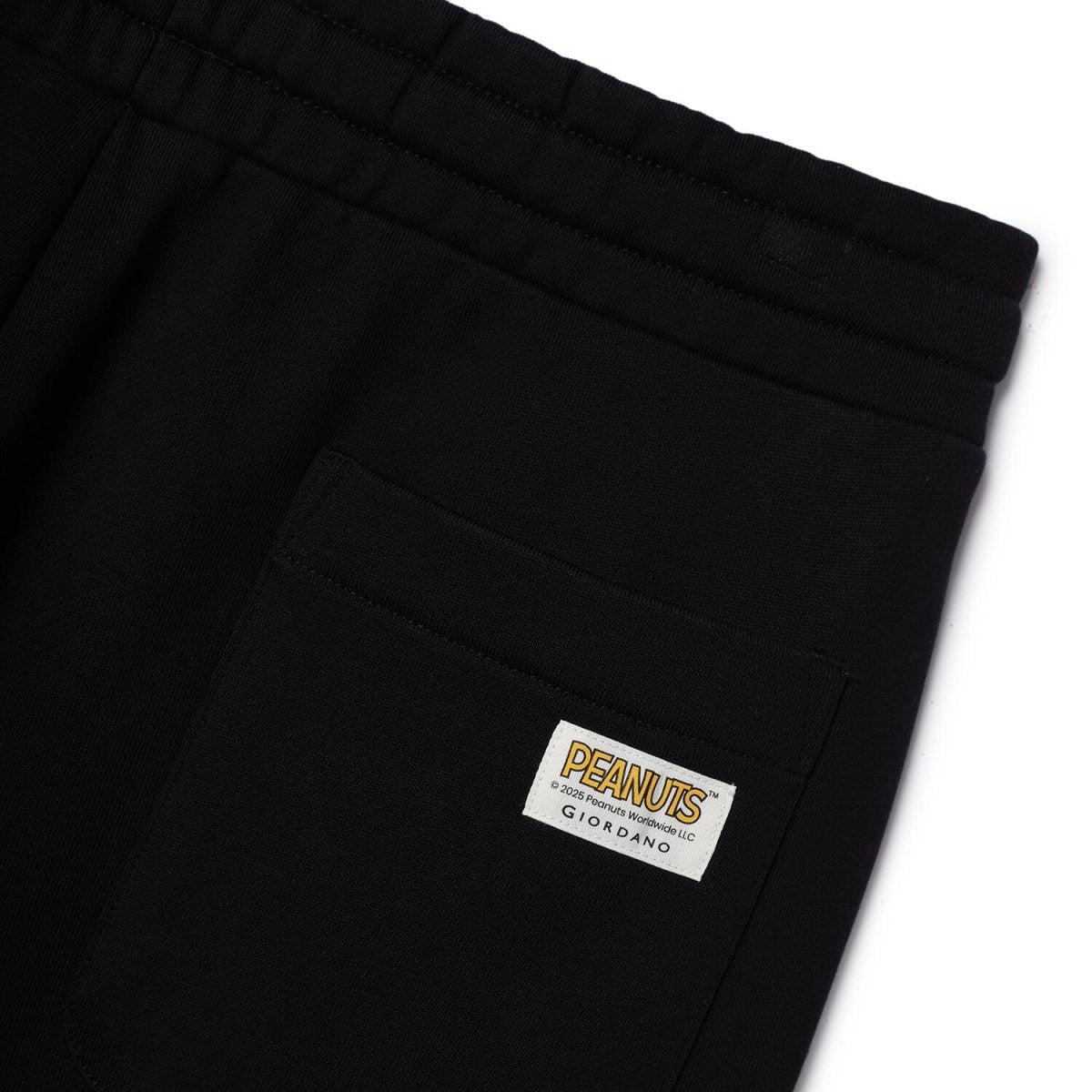 Men's Snoopy Print Cotton French Terry Oversize Joggers - Giordano