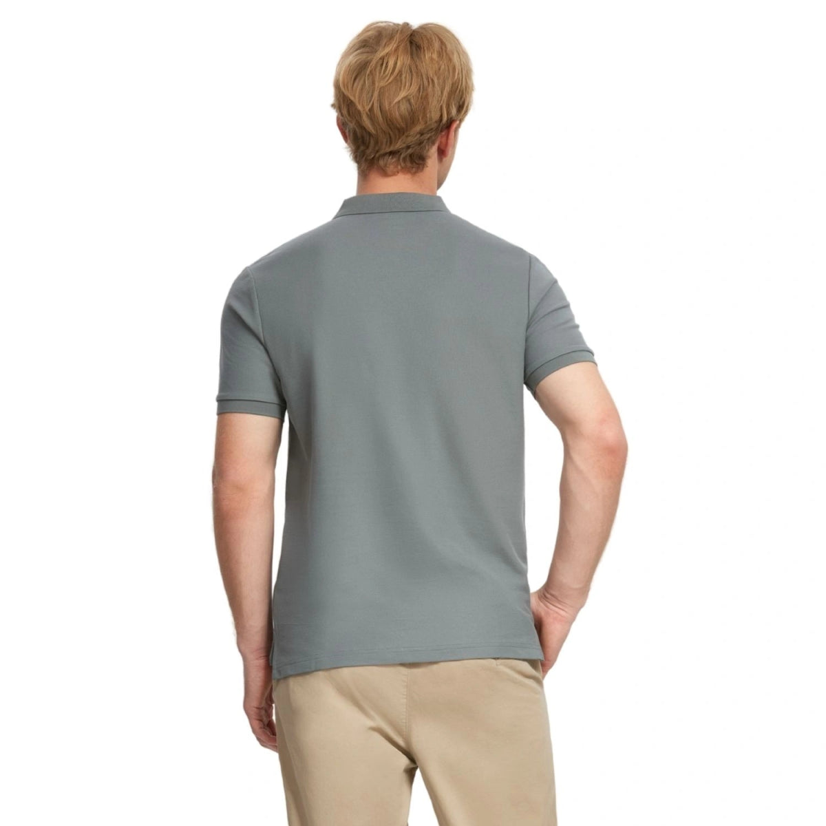 Men's Solid Cool Jade Polo - Giordano