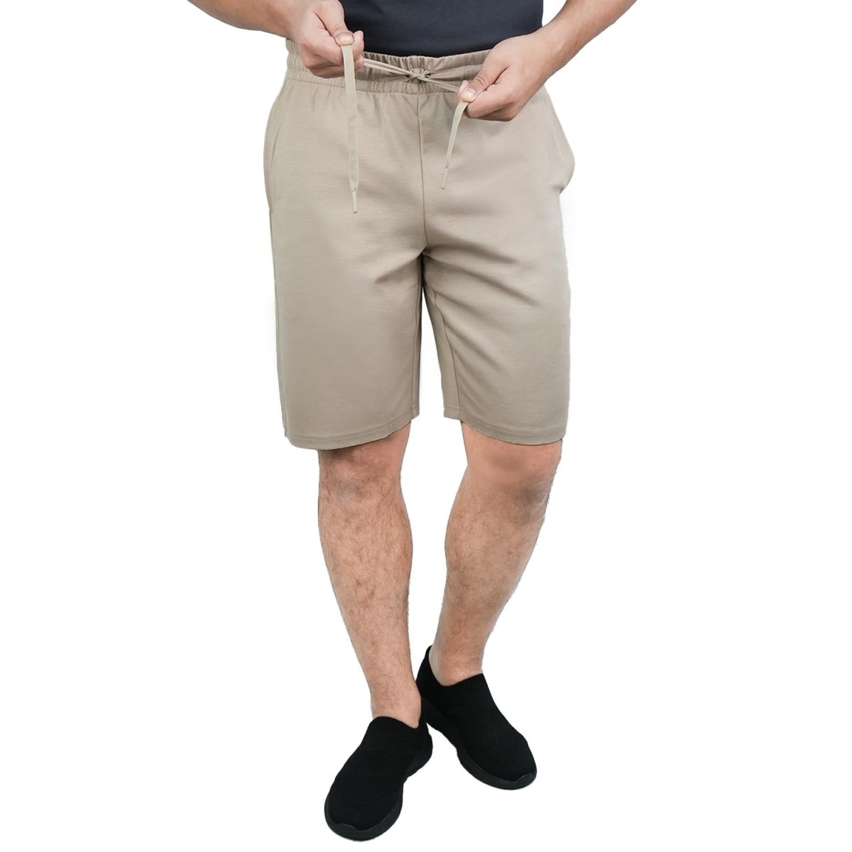 Men's Sorona Interlock Knit Shorts: Comfort & Style - Giordano