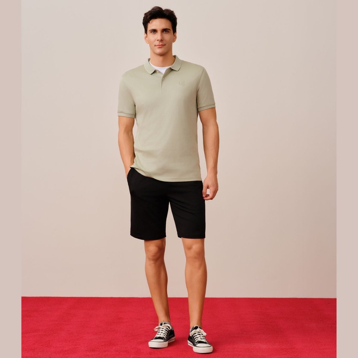 Men's Sorona Interlock Knit Shorts: Comfort & Style - Giordano