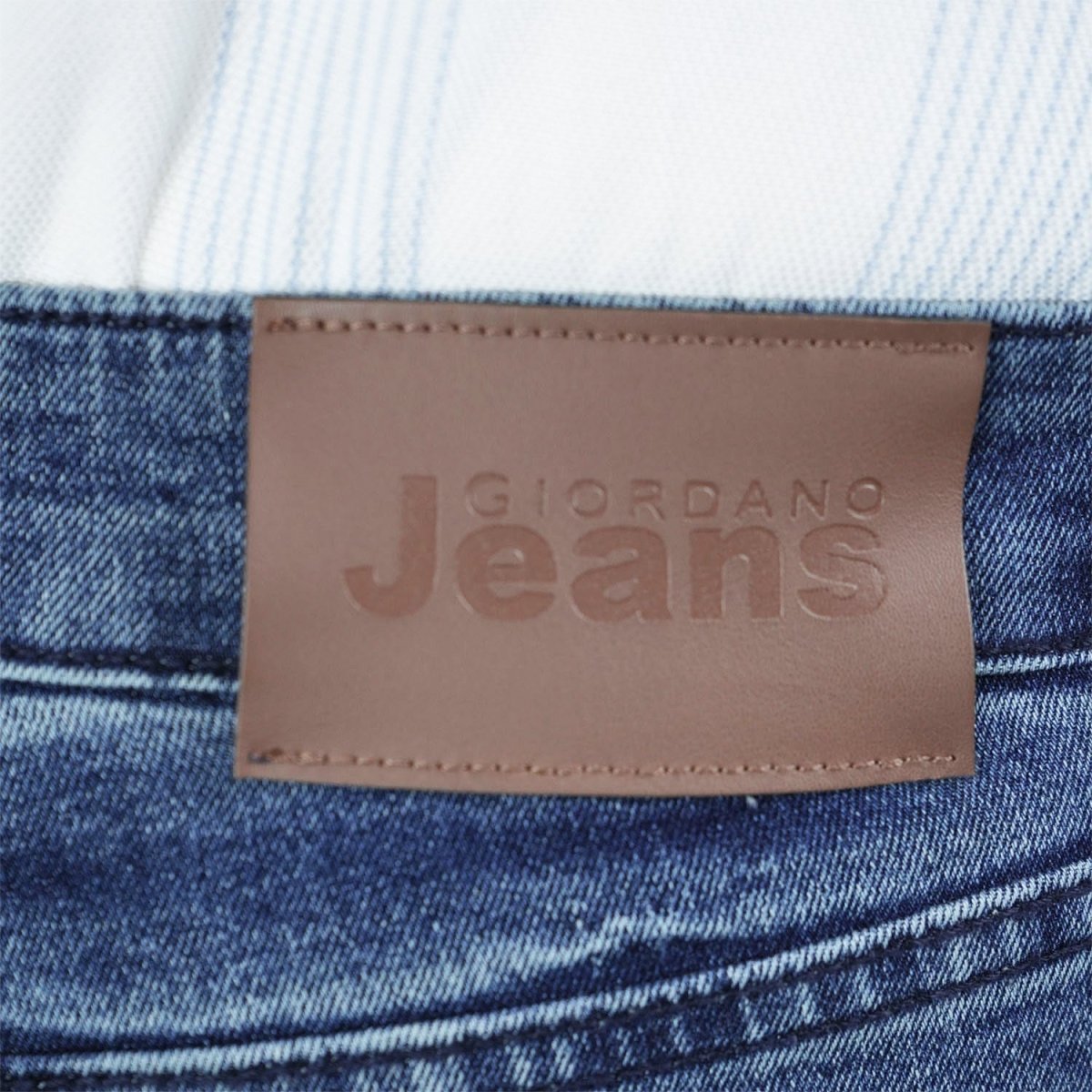 Men’S Stretch Denim Low - Rise Skinny Tapered Fit Jeans - Giordano