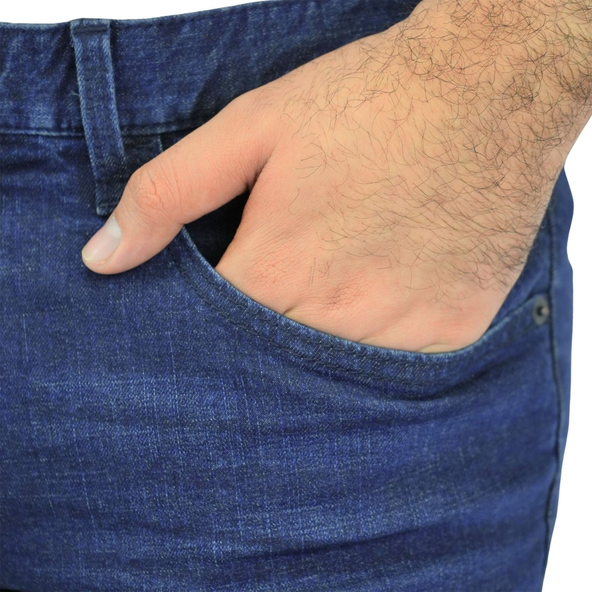 Men's Stretch Denim Skinny Tapered Jeans - Giordano