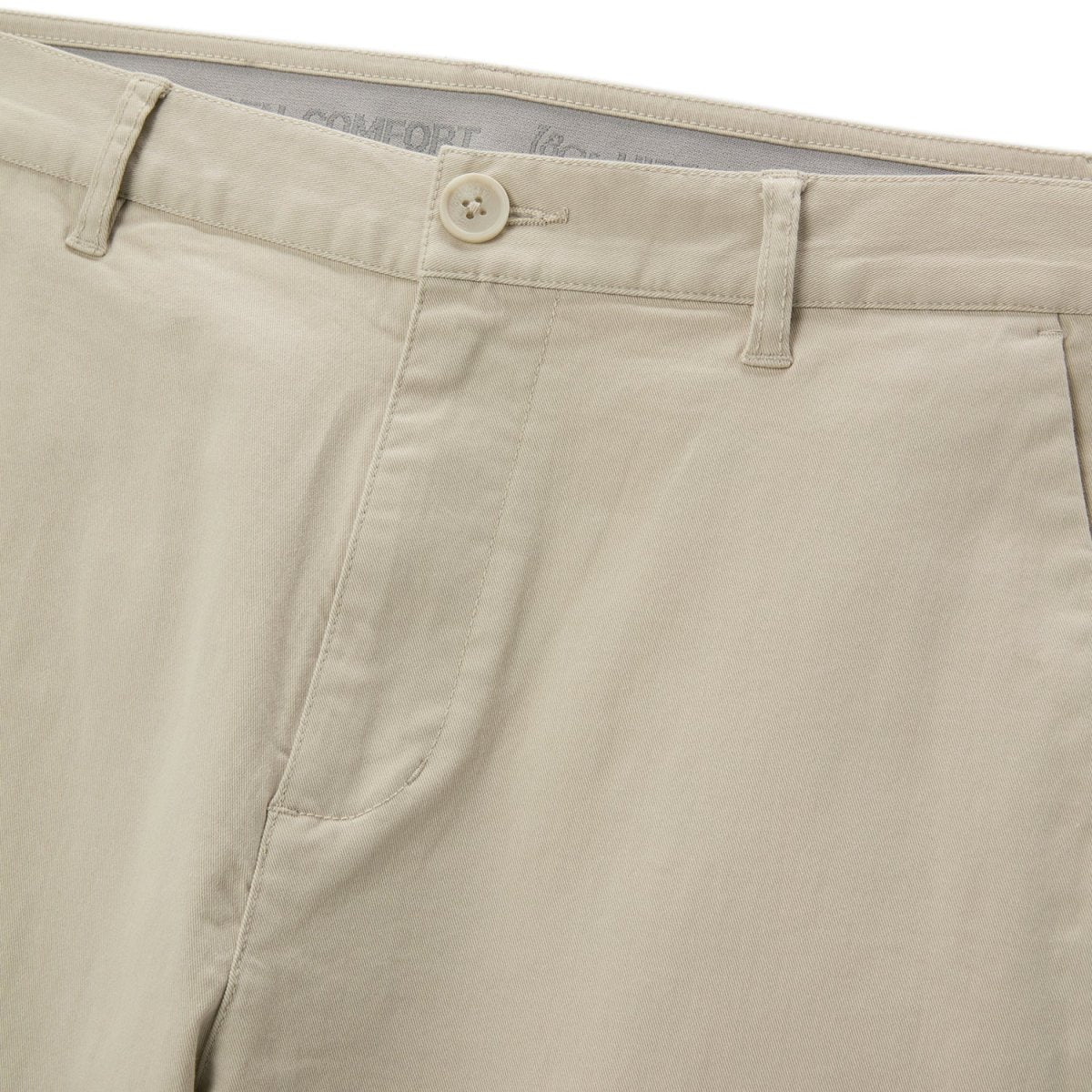 Men's Stretch Twill Khaki Pants - Giordano