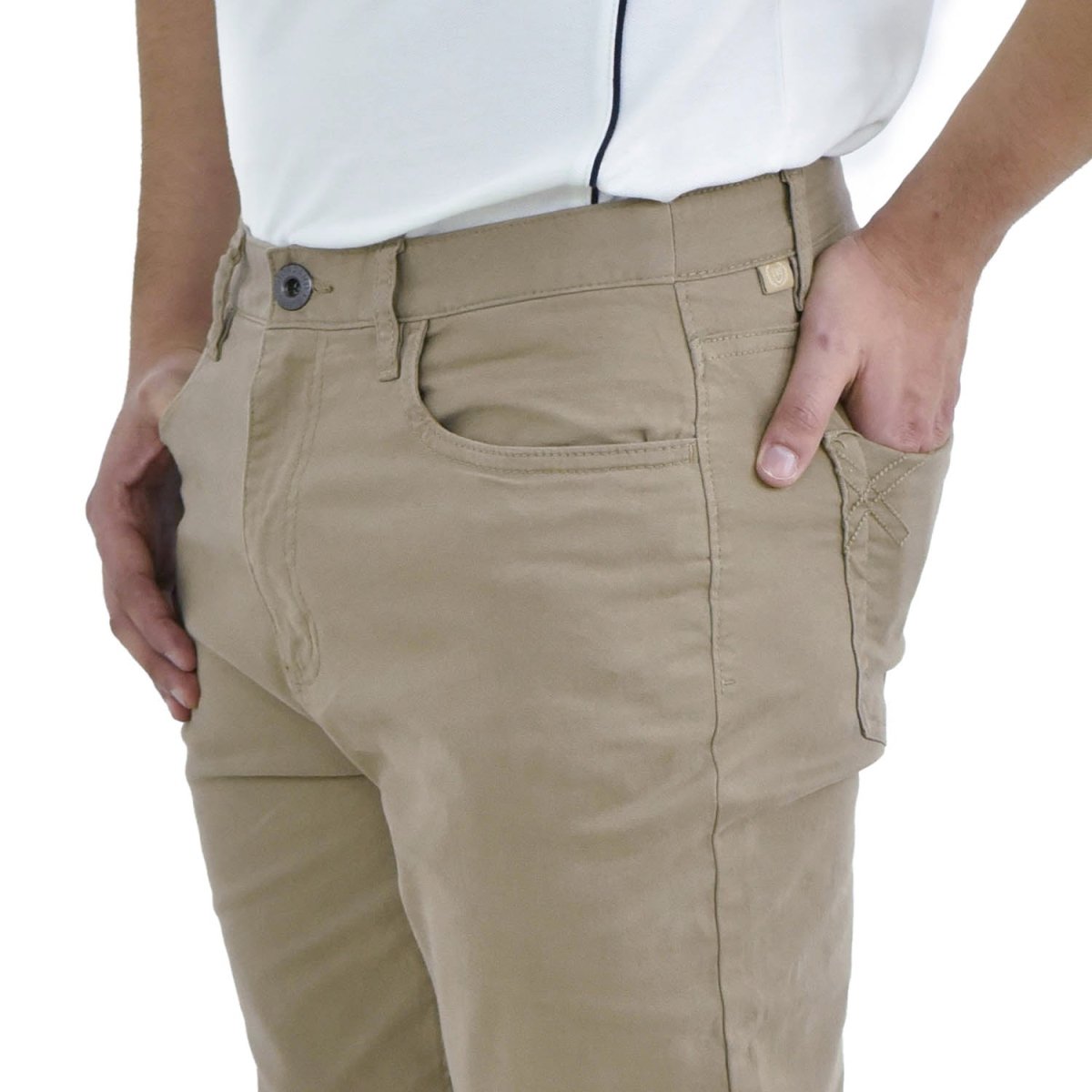 Men's Stretch Twill Khakis - Giordano