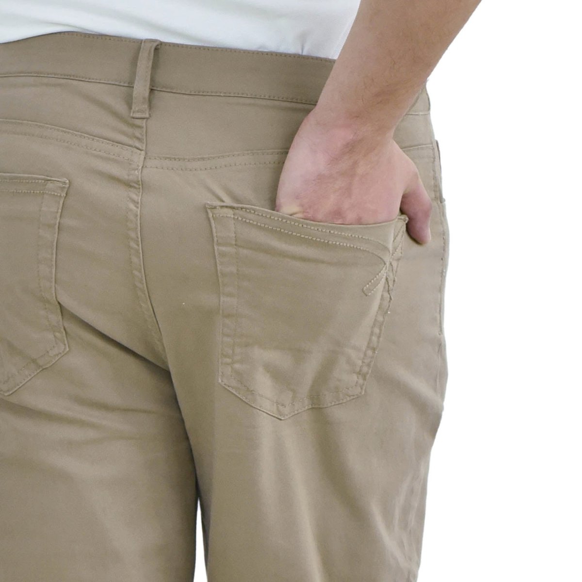 Men's Stretch Twill Khakis - Giordano