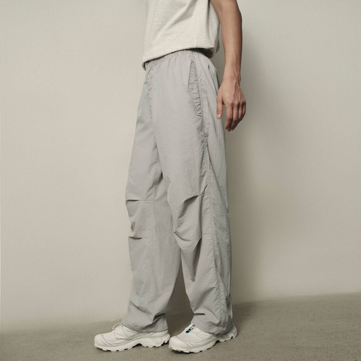 Men’S Tapered Nylon - Spandex Pants – Sleek Fit & Everyday Flex | Korea Collection - Giordano