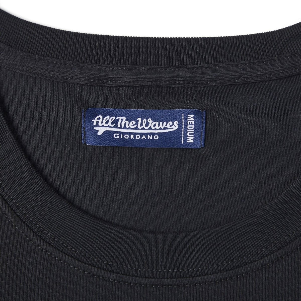 Men's Wave Print Jersey Print Tee - Giordano