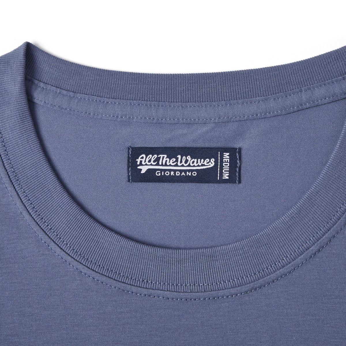 Men's Wave Print Jersey Print Tee - Giordano