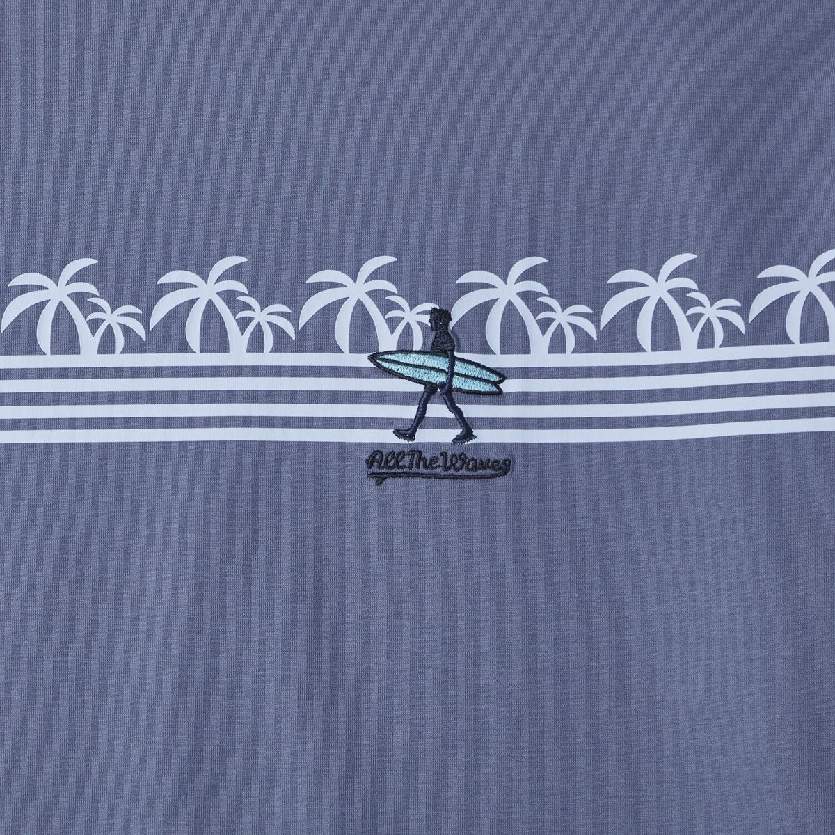 Men's Wave Print Jersey Print Tee - Giordano