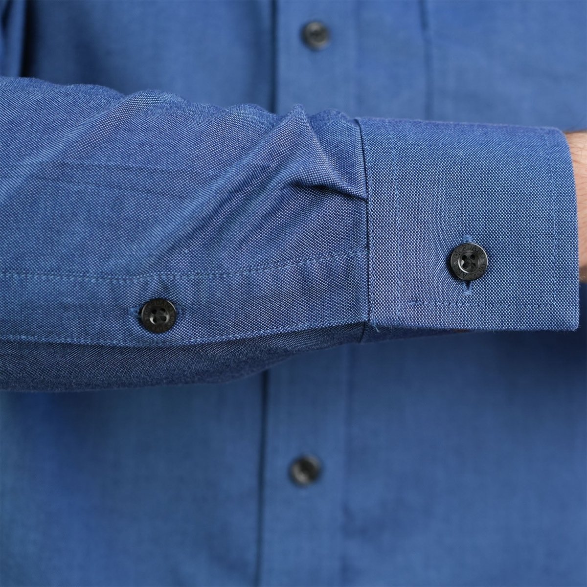 Men's Wrinkle - Free Cotton Oxford Long Sleeve Shirt - Giordano