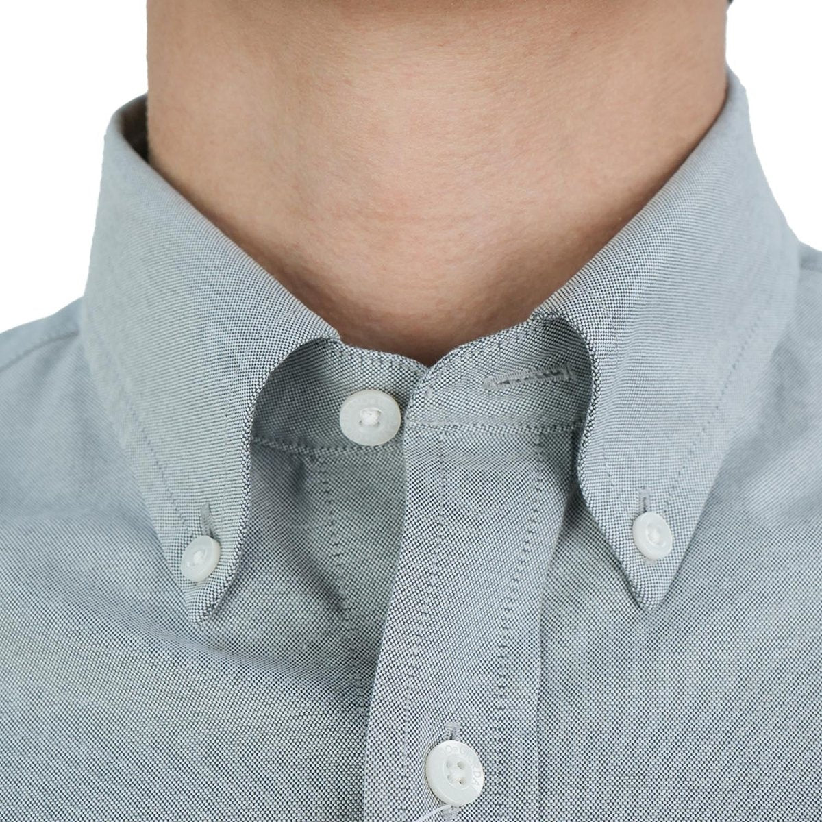 Men's Wrinkle - Free Cotton Oxford Long Sleeve Shirt - Giordano