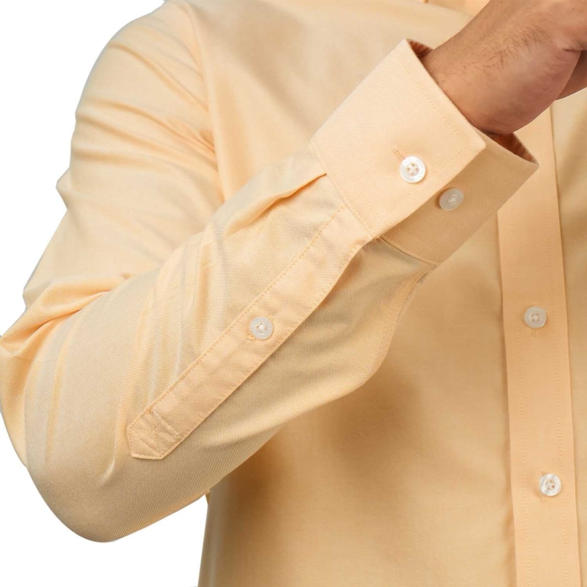 Men's Wrinkle - Free Cotton Oxford Long Sleeve Shirt - Giordano