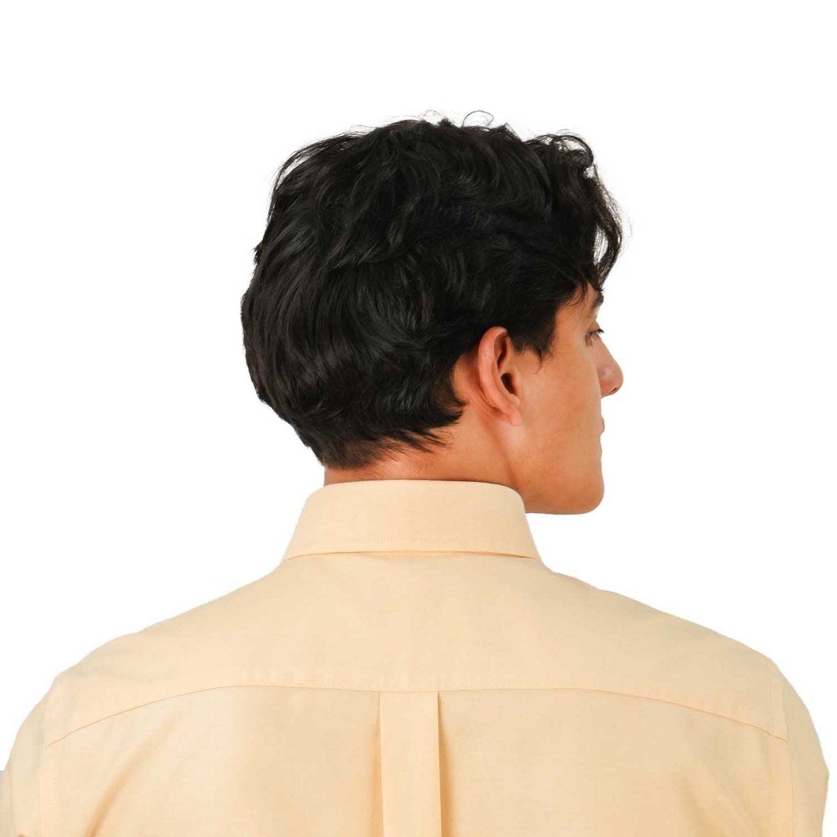 Men's Wrinkle - Free Cotton Oxford Long Sleeve Shirt - Giordano