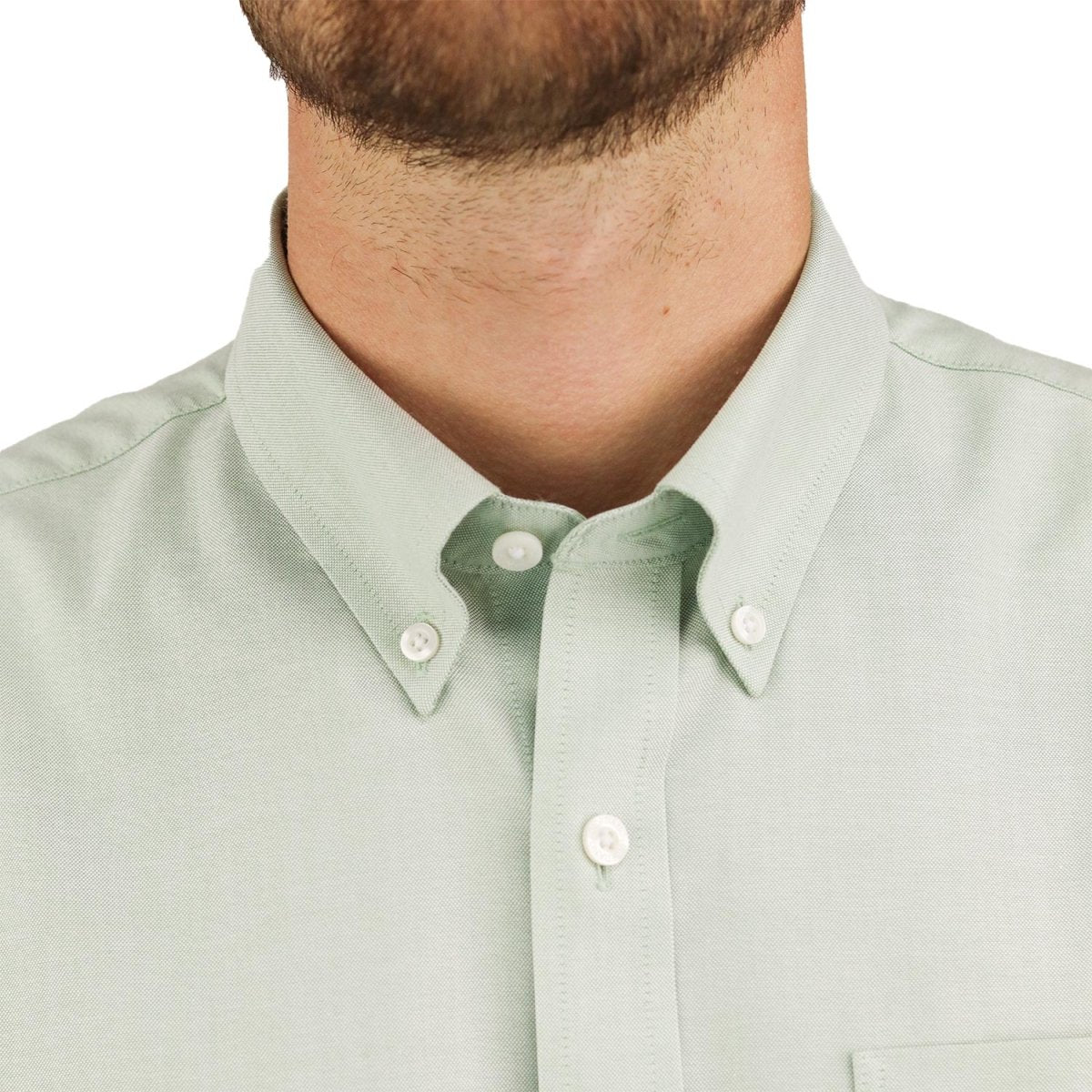 Men's Wrinkle Free Cotton Oxford Short Sleeve Shirt - Giordano