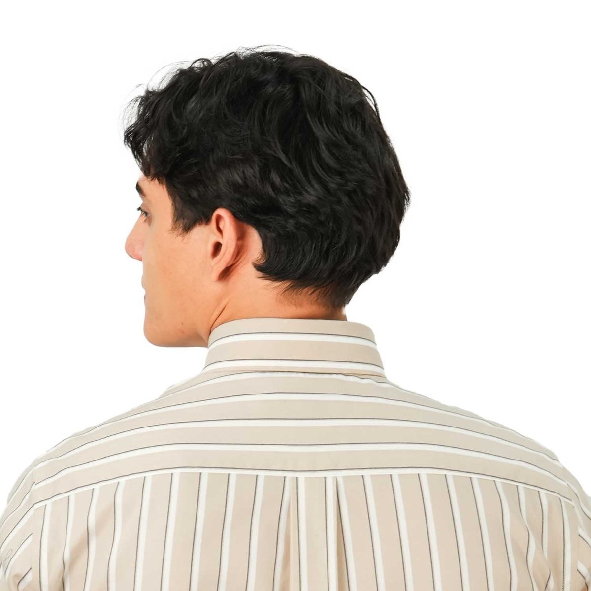 Men's Wrinkle Free Cotton Shirt: Comfort & Style S - Shop Giordano