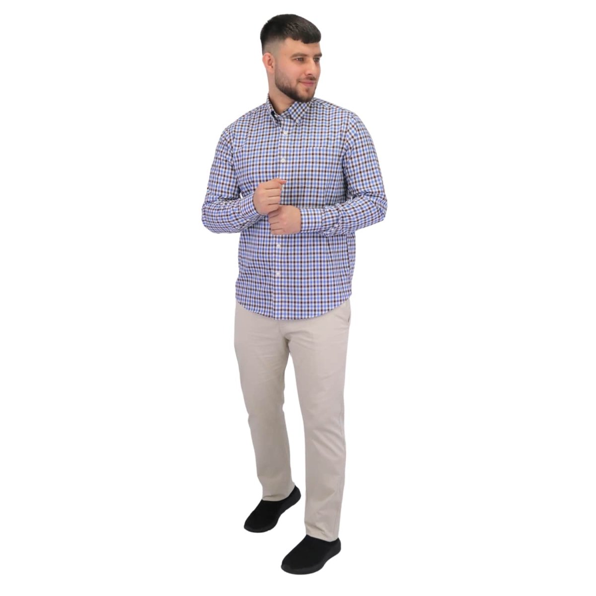 Men's Wrinkle Free Cotton Shirt: Comfort & Style - Giordano