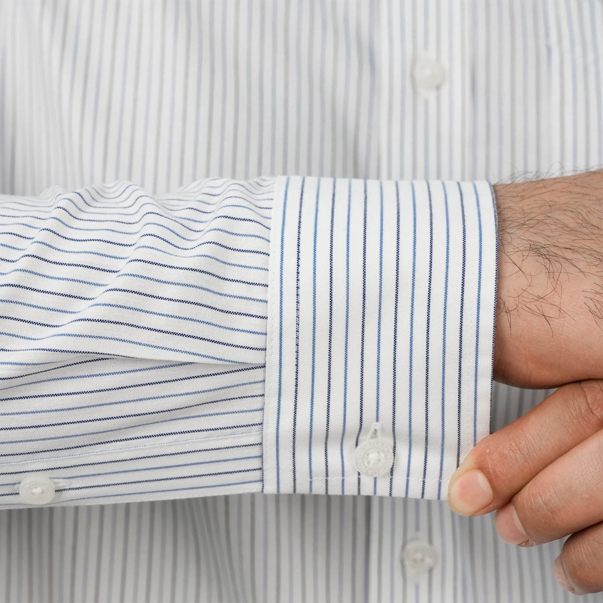Men's Wrinkle - Free Long Sleeve Cotton Oxford Shirt - Giordano