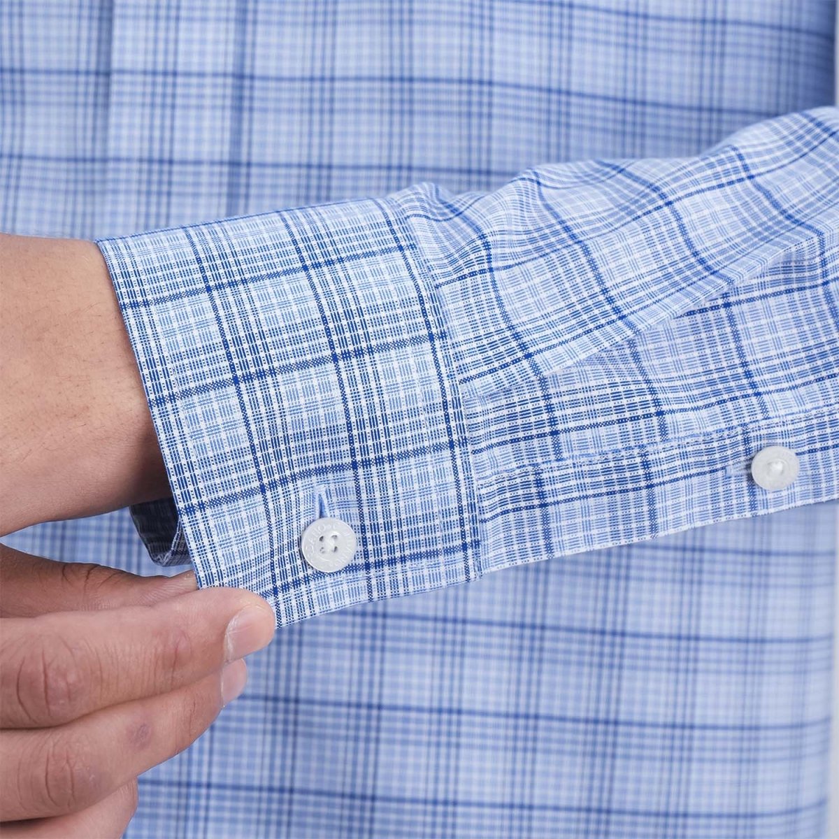 Men's Wrinkle - Free Long Sleeve Cotton Oxford Shirt - Giordano
