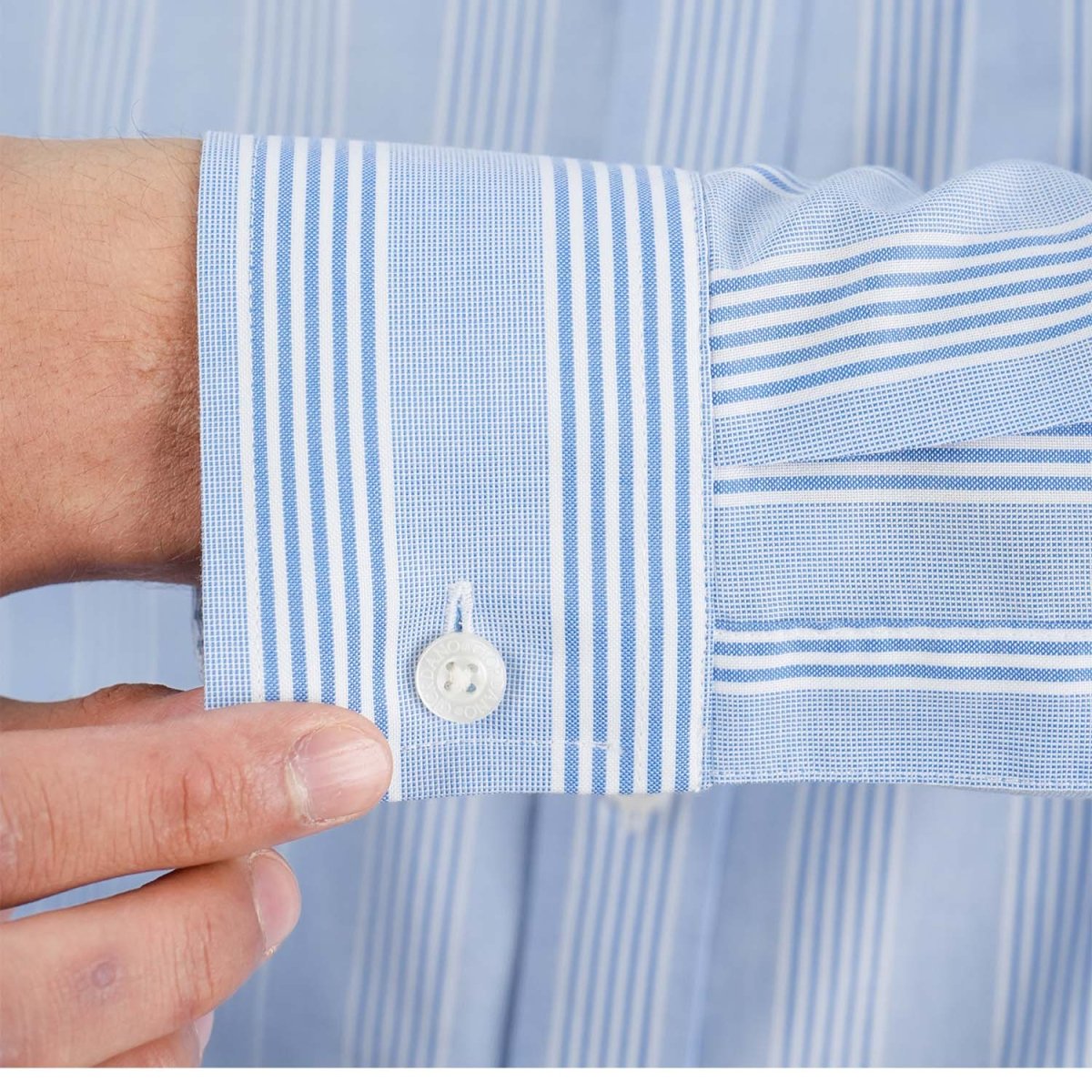 Men's Wrinkle - Free Long Sleeve Cotton Oxford Shirt - Giordano