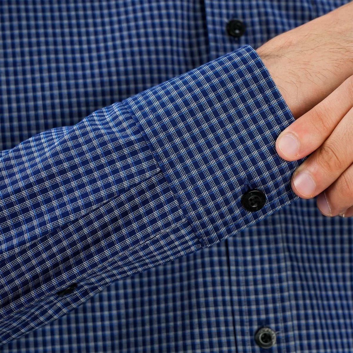 Men's Wrinkle - Free Long Sleeve Cotton Oxford Shirt - Giordano