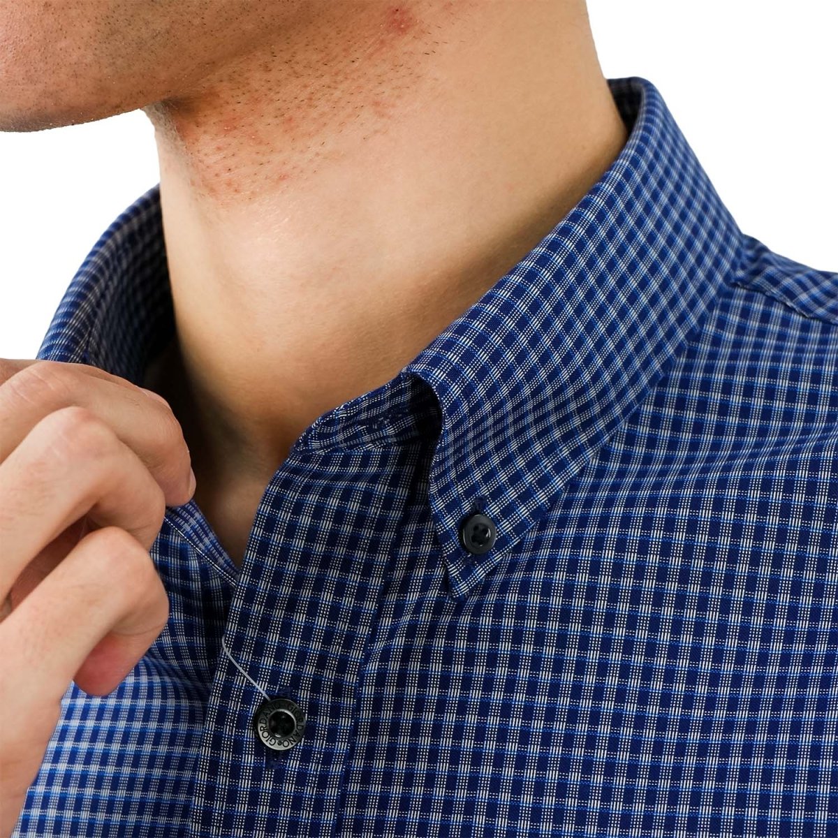 Men's Wrinkle - Free Long Sleeve Cotton Oxford Shirt - Giordano