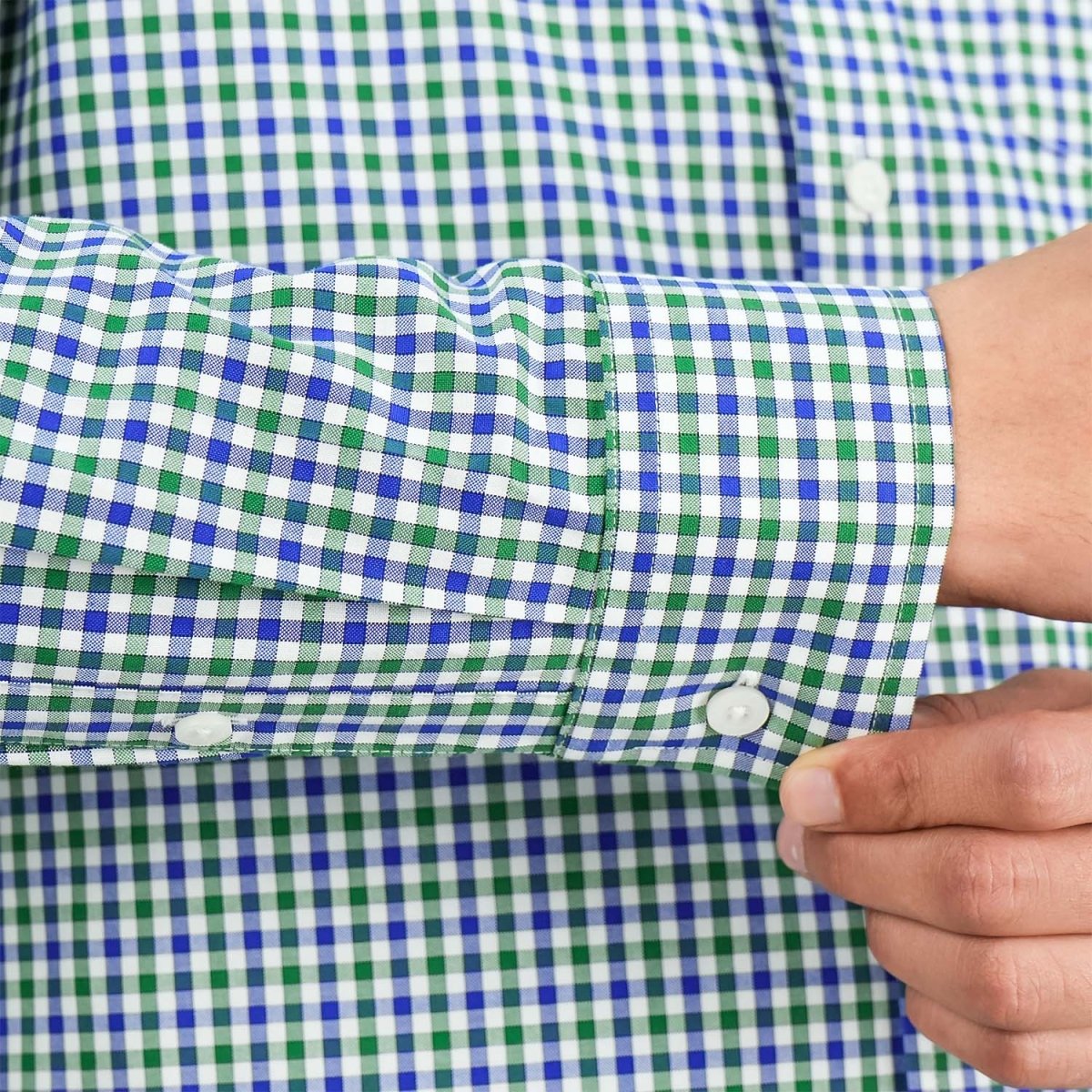 Men's Wrinkle - Free Long Sleeve Cotton Oxford Shirt - Giordano