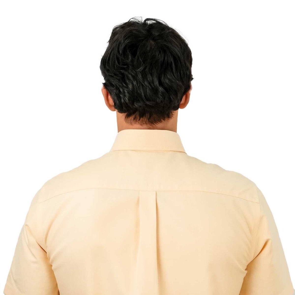 Men's Wrinkle - Free Short Sleeve Cotton Oxford Shirt S - Shop Giordano