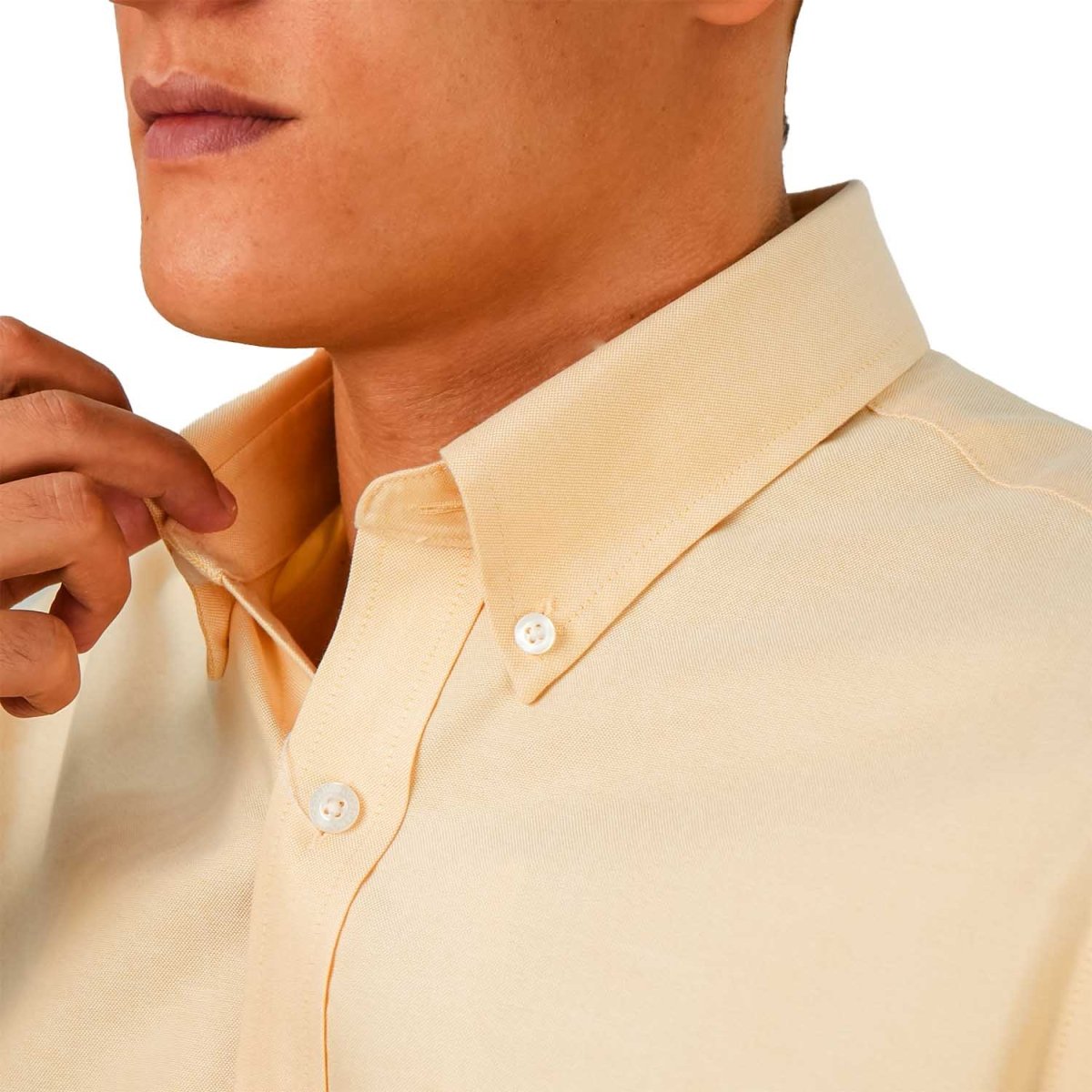 Men's Wrinkle - Free Short Sleeve Cotton Oxford Shirt S - Shop Giordano