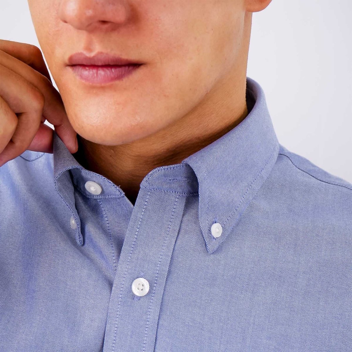 Men's Wrinkle - Free Short Sleeve Cotton Oxford Shirt - Giordano