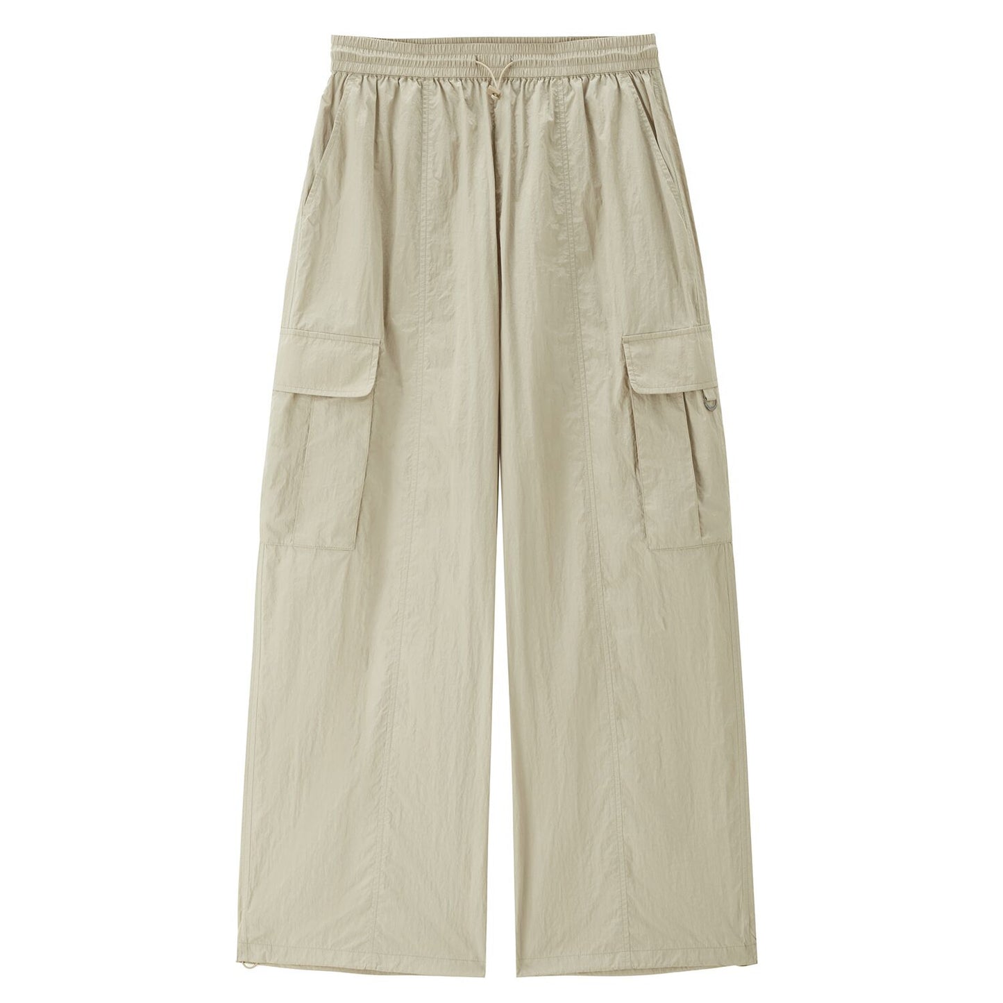 Women's Cropped Nylon Pants | Korea Collection