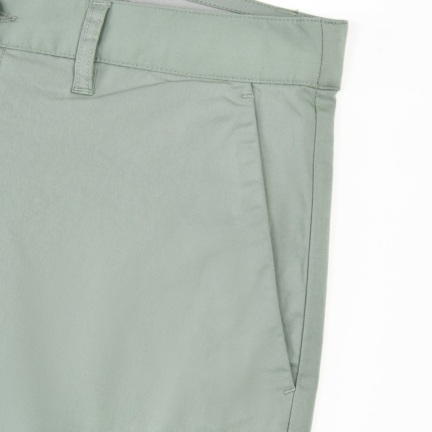 Men's Cotton Nylon Spandex Twill Low Rise Slim Fit Shorts