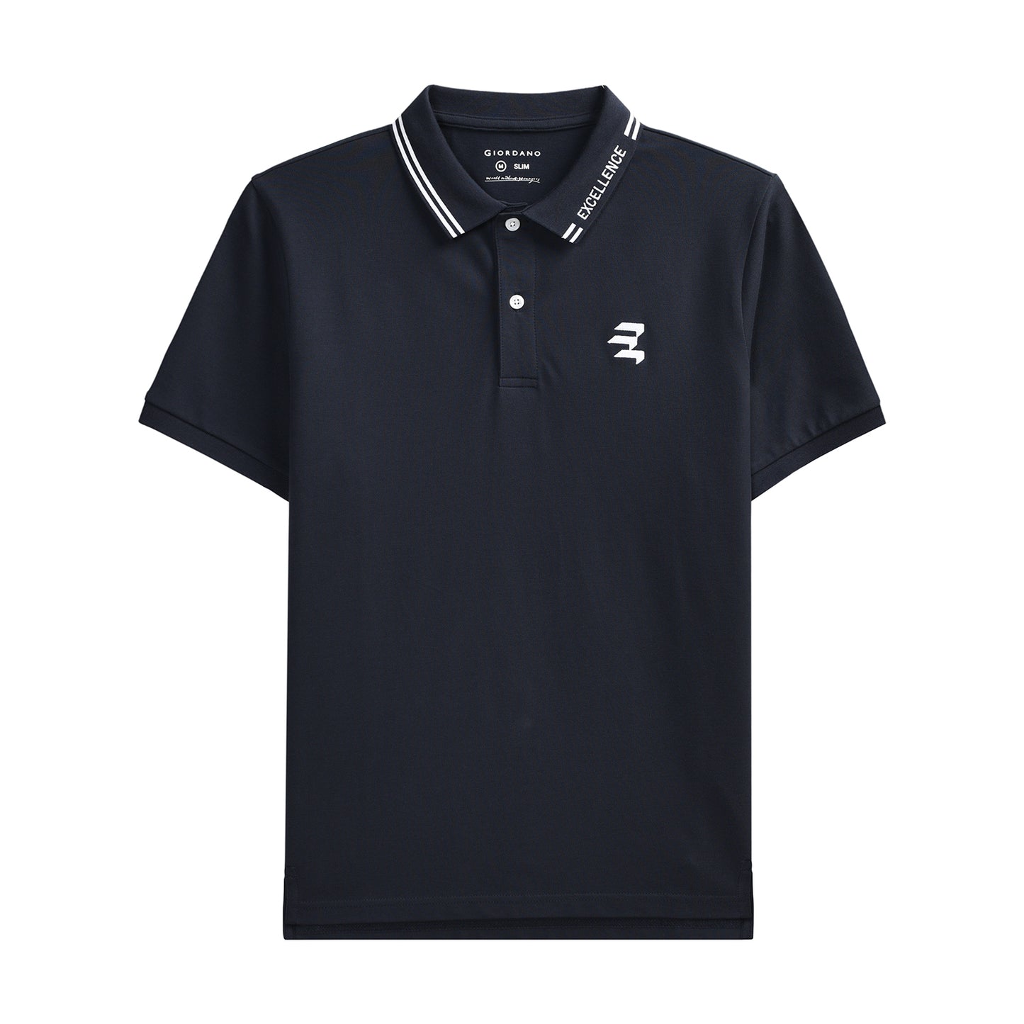 Giordano Men's Polo-Blue