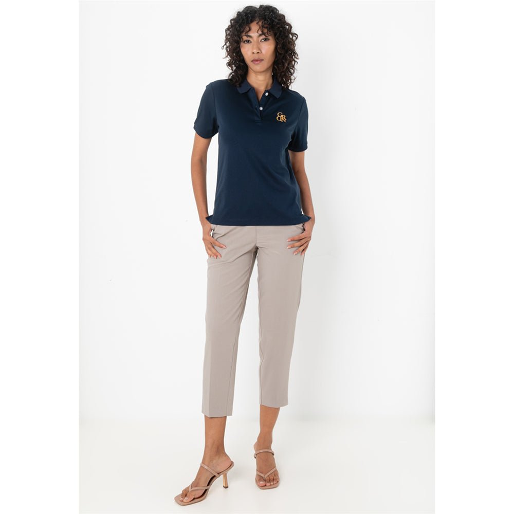 Women Cotton Interlock Liquid Touch Polo - Giordano
