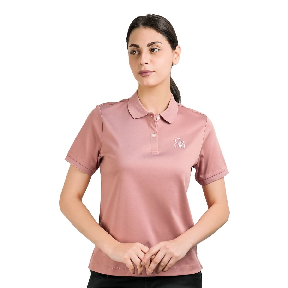 Women Cotton Interlock Liquid Touch Polo - Giordano