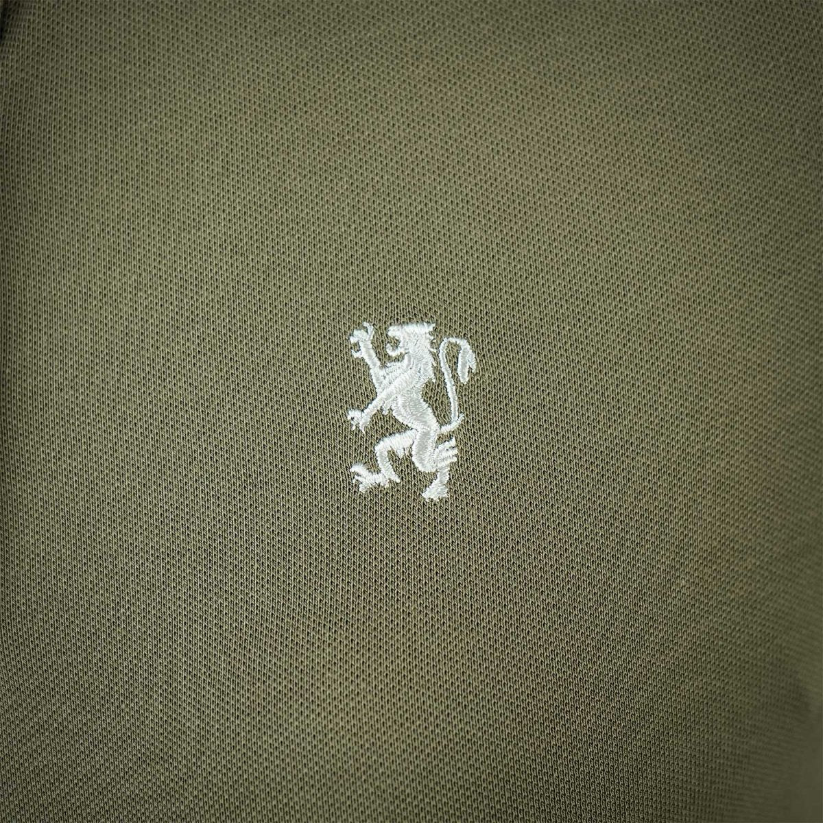 Women's Bold Embroidery Cotton Pique Polo - Slim Fit, Short Sleeve - Giordano