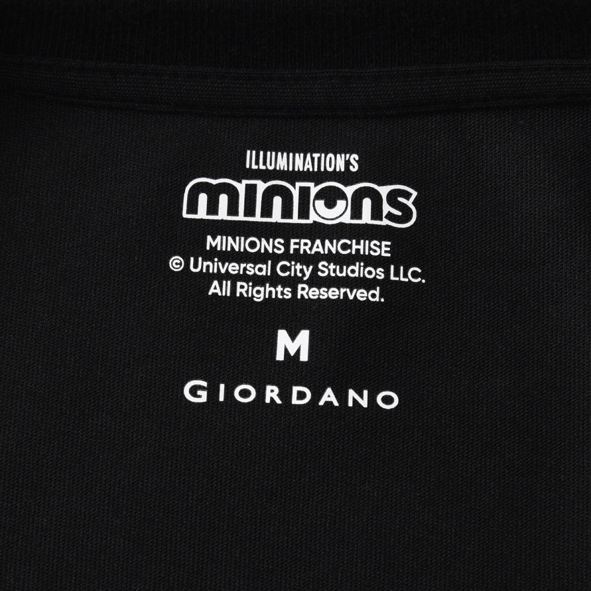 Women's Boyfriend Fit Crew Neck All - Over Print Tee | Minion Collection - Giordano