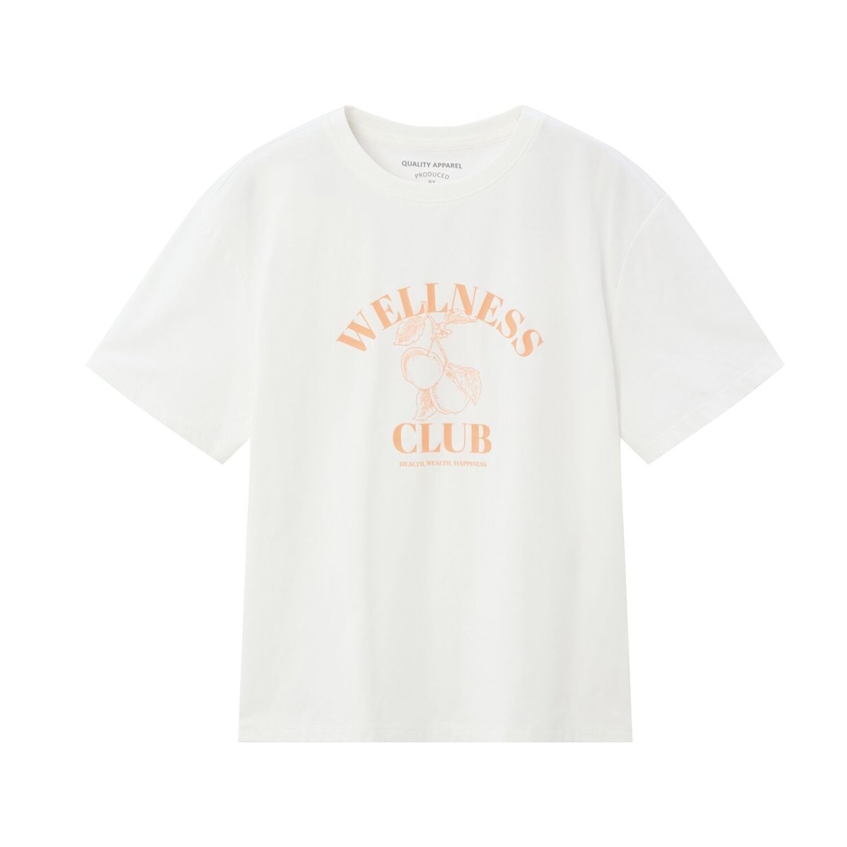 Women's Boyfriend Fit Printed Crew Neck Tee S - Shop Giordano