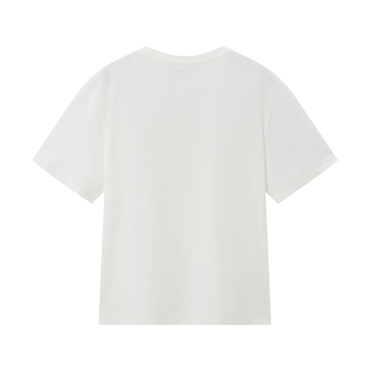 Women's Boyfriend Fit Printed Crew Neck Tee S - Shop Giordano