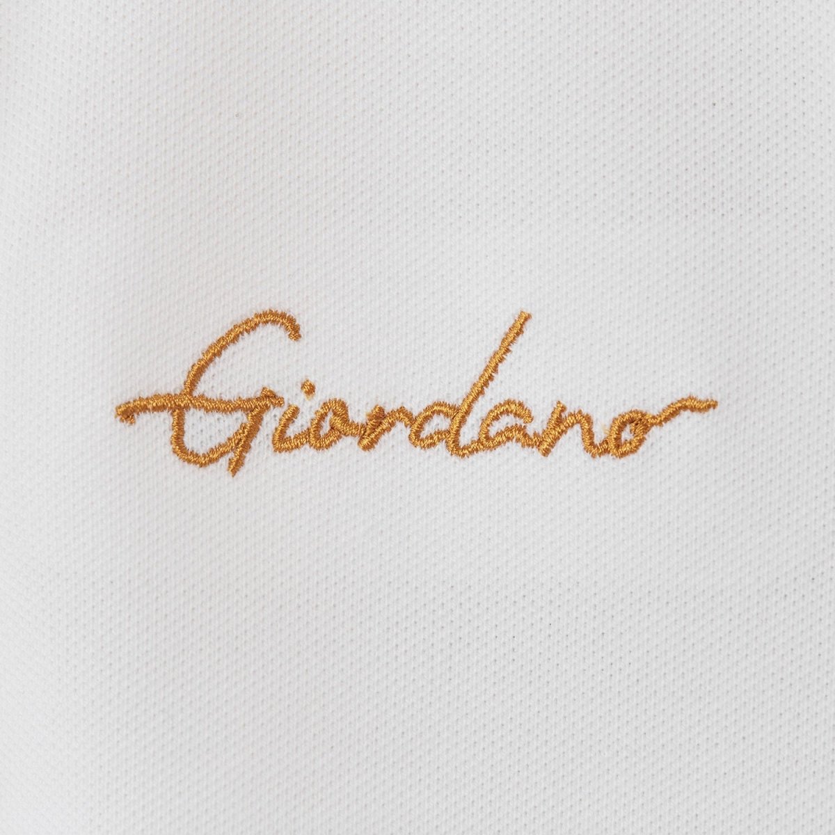 Women's Classic Cotton Pique Polo - Slim Fit, Embroidered Detail - Giordano