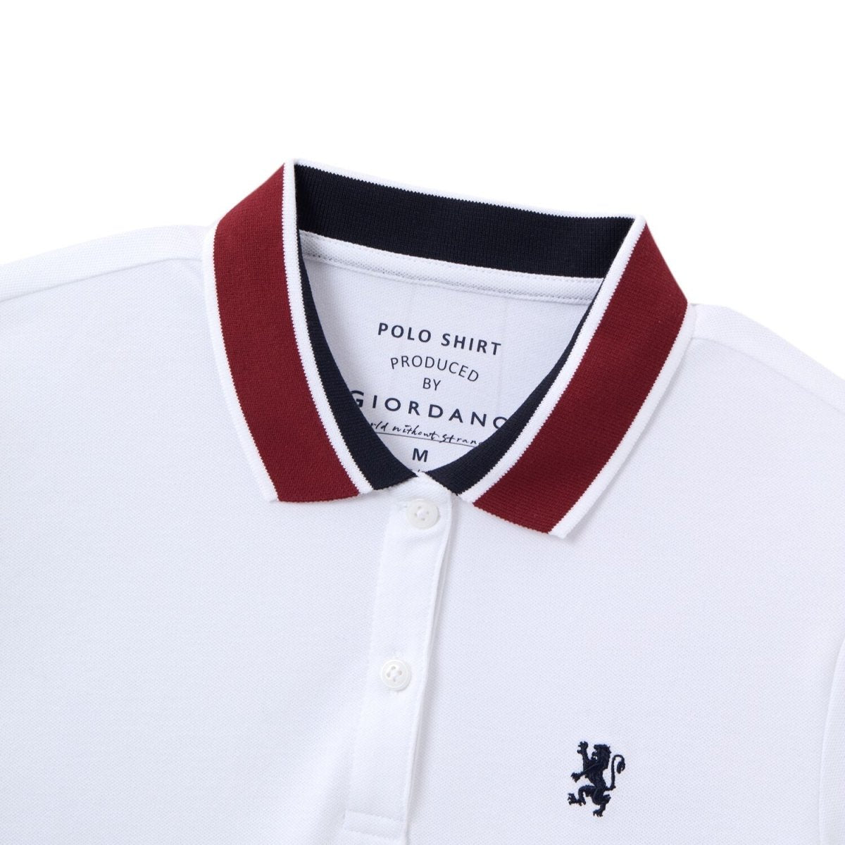Women’S Classic Slim Fit Cotton - Lycra Piqué Polo - Giordano