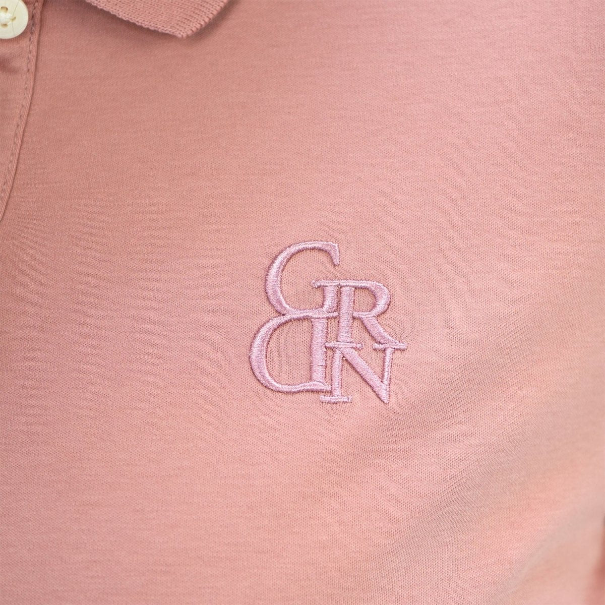 Women's Classic Slim Fit Embroidery Liquid Touch Solid Polo - Giordano