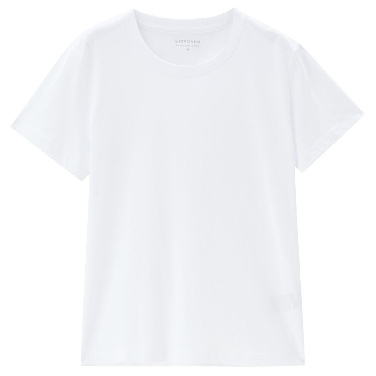 Women's Cotton Jersey Loose Fit Crew Neck Tee | Korea Collection - Giordano