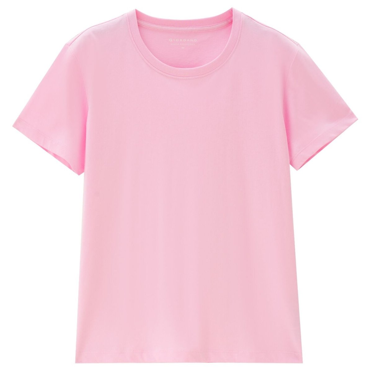 Women's Cotton Jersey Loose Fit Crew Neck Tee | Korea Collection - Giordano