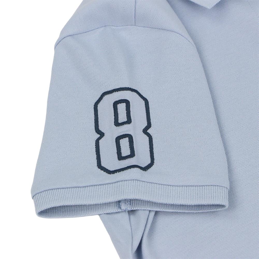 Women's Cotton Lycra 3D Lion Embroidery Polo - Giordano