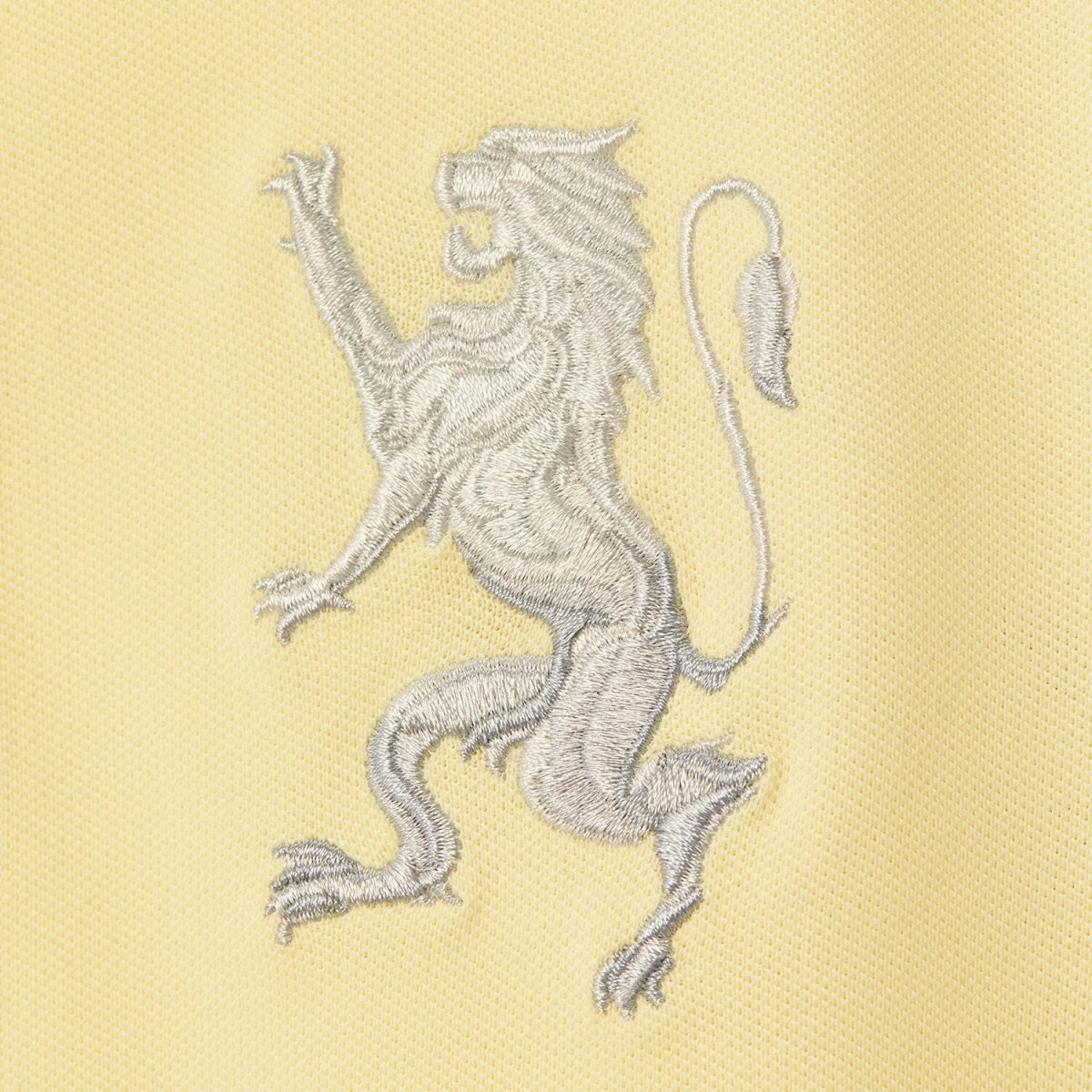 Women's Cotton Lycra 3D Lion Embroidery Polo - Giordano